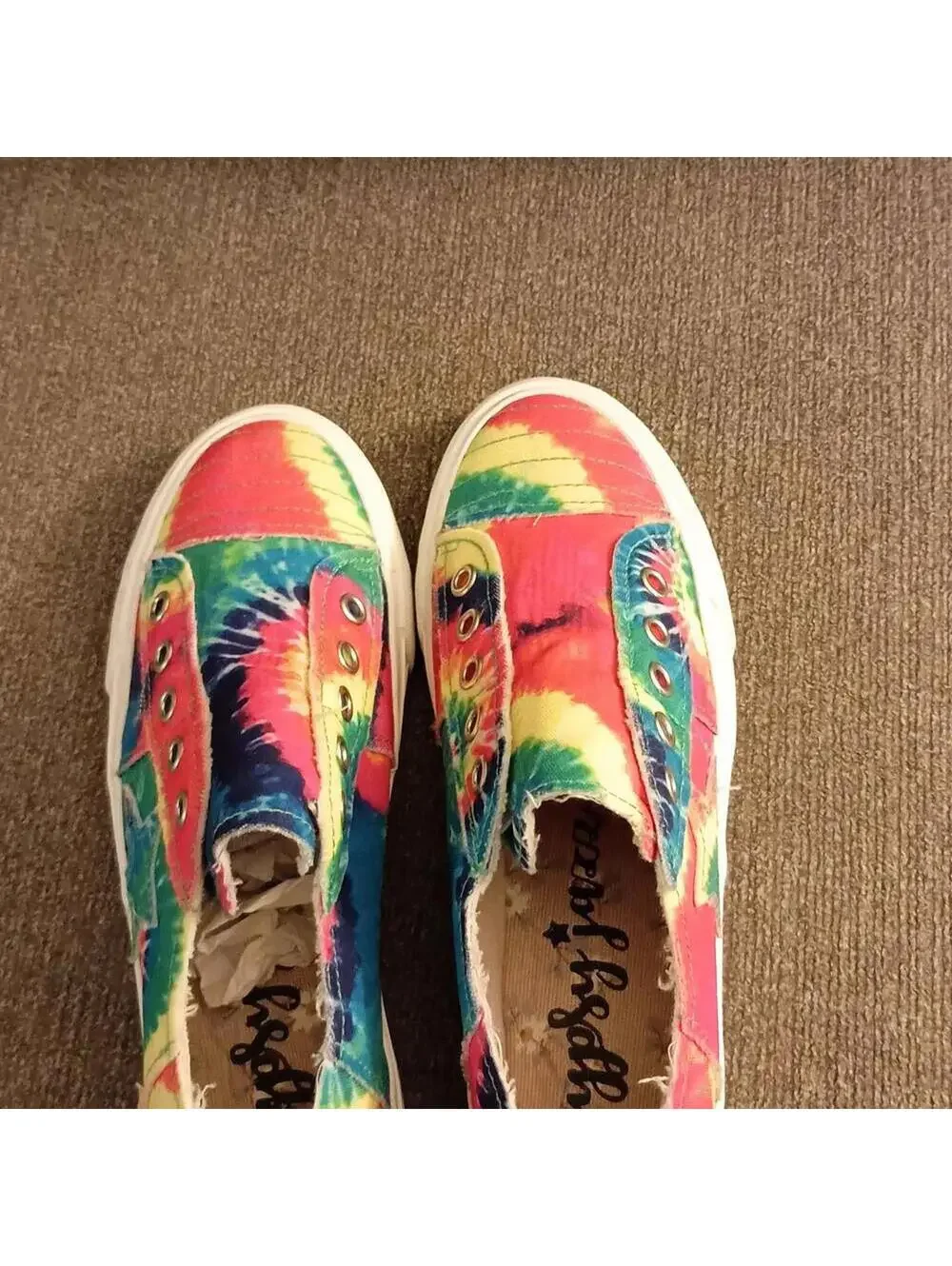 Tie-dye Play Along Sneaker by Gypsy Jazz Size 6.5